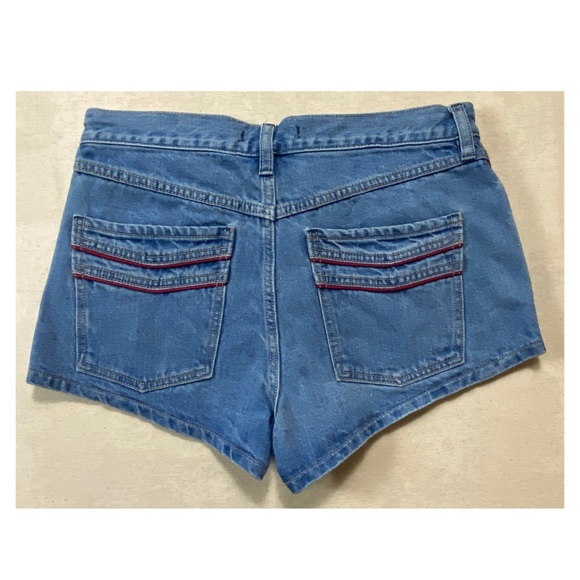 Free People High Waisted Denim Shorts Sz 27 - Picture 3 of 4
